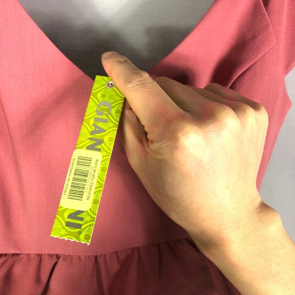 Gianni Bini Womens Deco Rose Peplum Jumpsuit Size Small - Picture 7 of 11